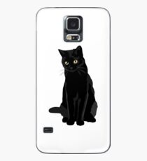 Funda/vinilo para Samsung Galaxy Gato negro