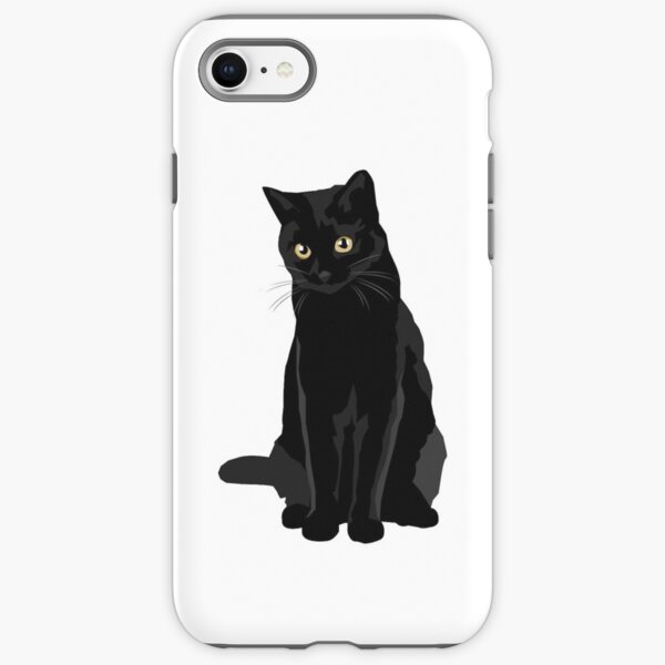 Black Cat iPhone Tough Case