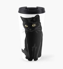 Black Cat Travel Mug