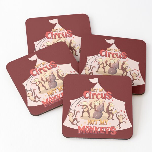 Item preview, Not My Circus Not My monkeys designed and sold by sampa2nyc.