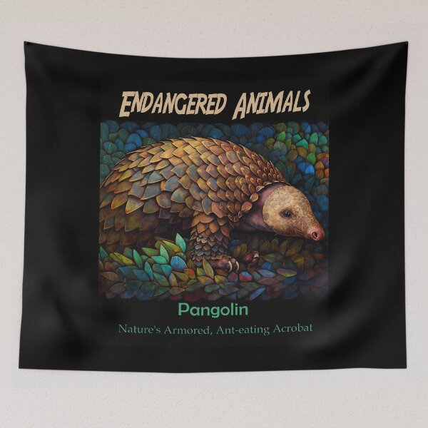 Item preview, Pangolin: Nature's Armored, Ant-eating Acrobat designed and sold by JLCableStudio.