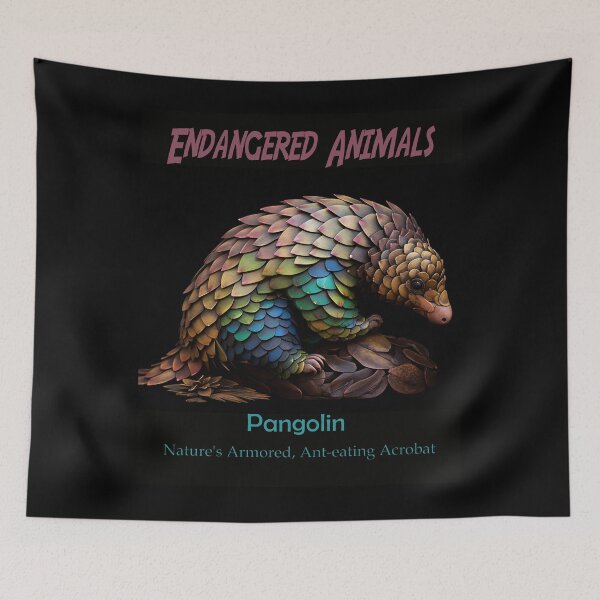 Item preview, Pangolin: Nature's Armored, Ant-eating Acrobat designed and sold by JLCableStudio.