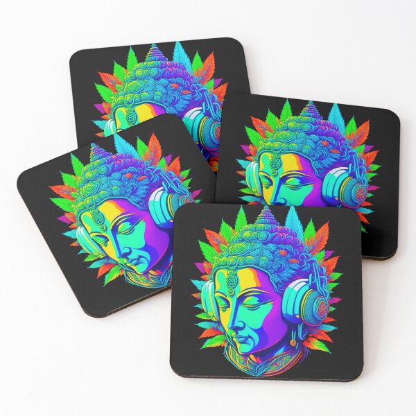 Item preview, Bliss out buddha, digital art designed and sold by ZenStickConcept.