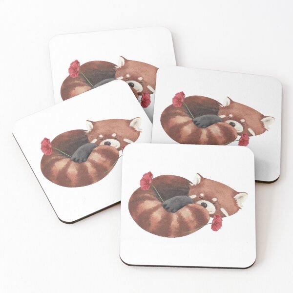 Item preview, Sleeping Red Panda designed and sold by chillaxcats.