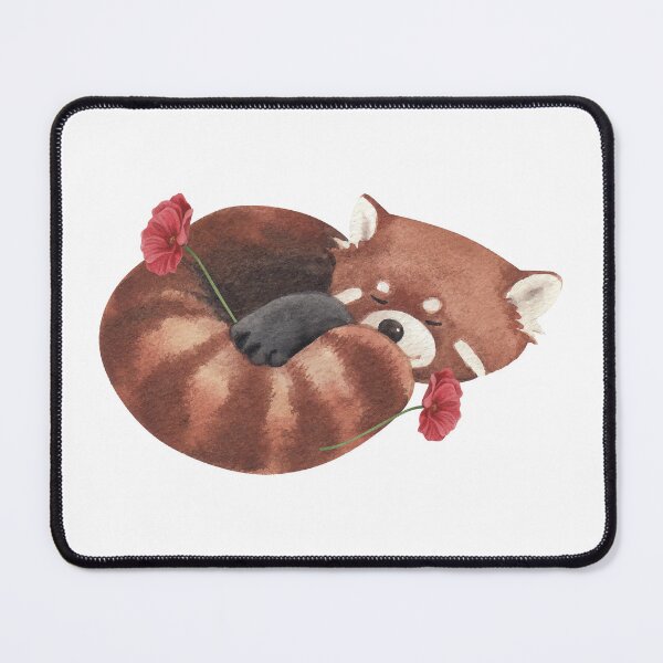 Item preview, Sleeping Red Panda designed and sold by chillaxcats.