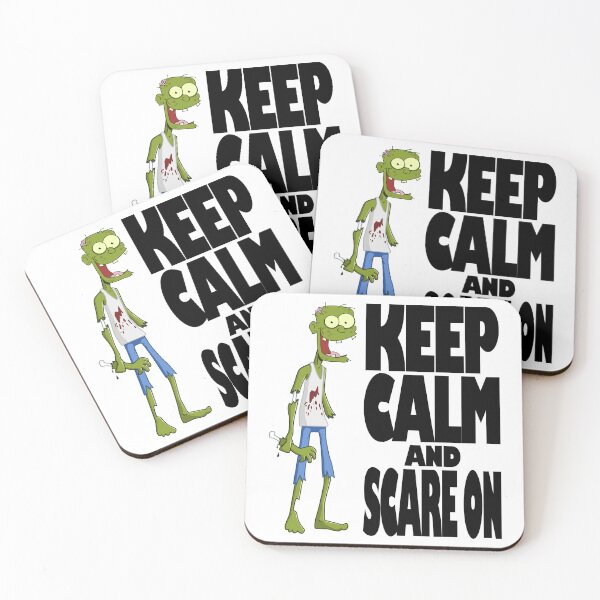 Item preview, Halloween - Keep calm and scare on designed and sold by likbatonboot.