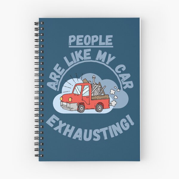 Item preview, People are like my car, exhausting transportation Fritts Cartoons designed and sold by Shean Fritts.
