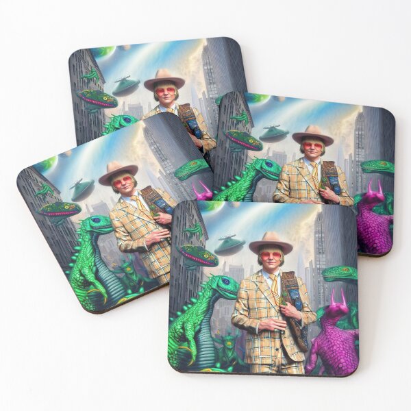 Item preview, UFO Reptiles on earth designed and sold by ecoooos.