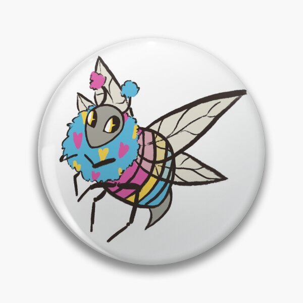 Item preview, Pansexual bee designed and sold by vparcarts.