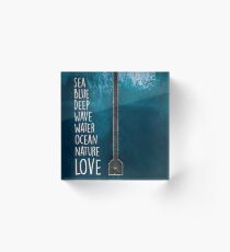 OCEANLOVE Acrylic Block