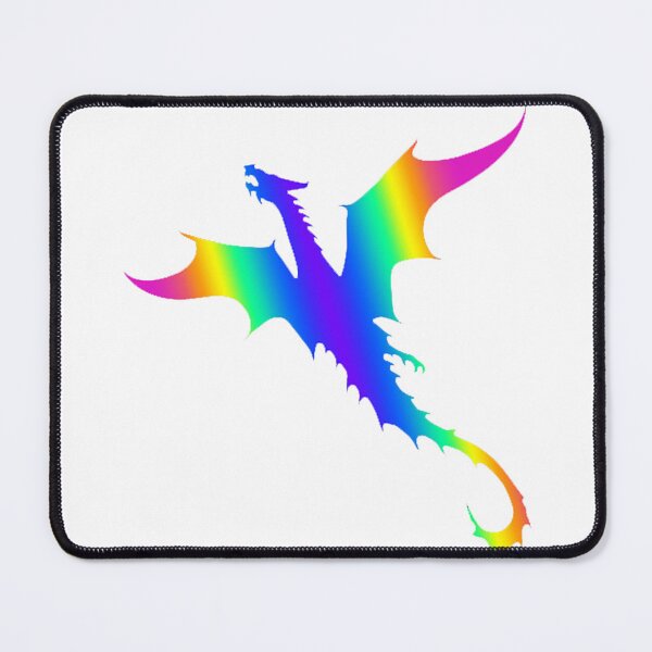 Item preview, Dragon Flight Rainbow designed and sold by The Artistic Bookwyrm.