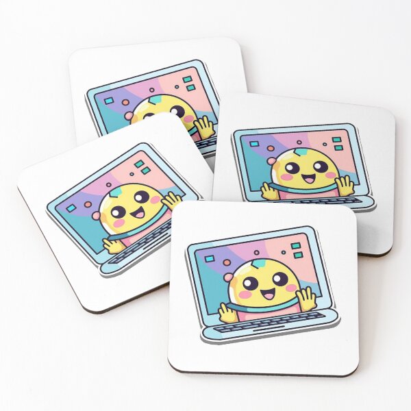 Item preview, Cartoon computer designed and sold by Stickermagician.