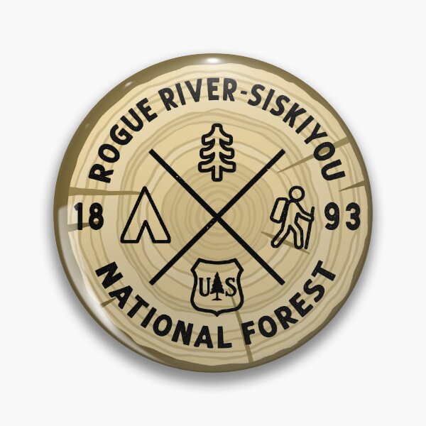 Item preview, Rogue River-Siskiyou National Forest Log Slice designed and sold by VanyaKar.