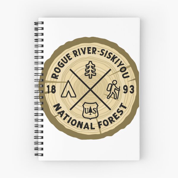 Item preview, Rogue River-Siskiyou National Forest Log Slice designed and sold by VanyaKar.