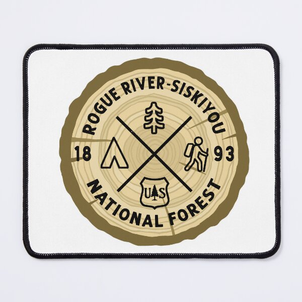 Item preview, Rogue River-Siskiyou National Forest Log Slice designed and sold by VanyaKar.
