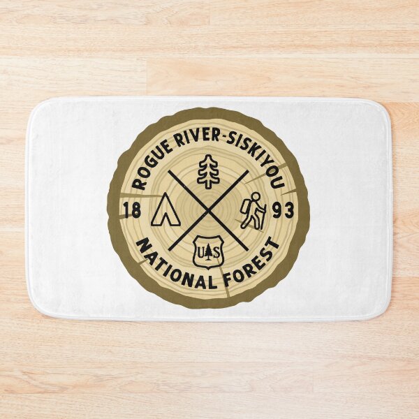 Item preview, Rogue River-Siskiyou National Forest Log Slice designed and sold by VanyaKar.