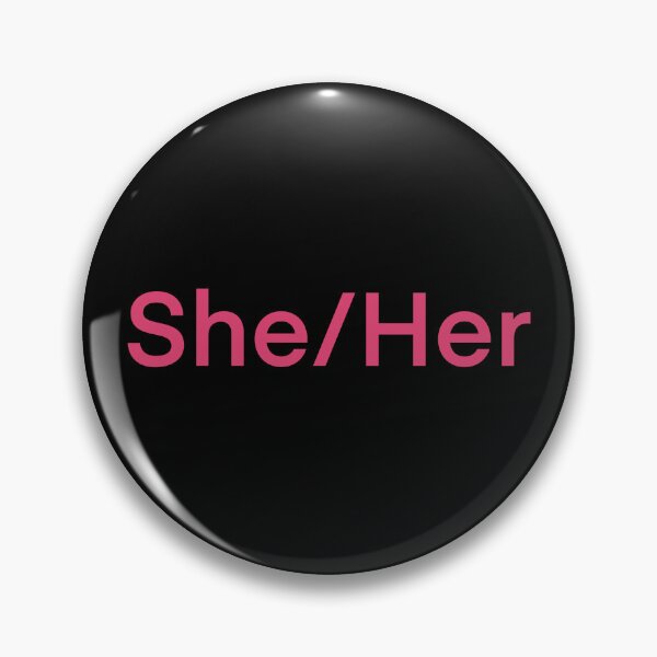 Item preview, She/Her Pronoun designed and sold by lemoncitruszest.