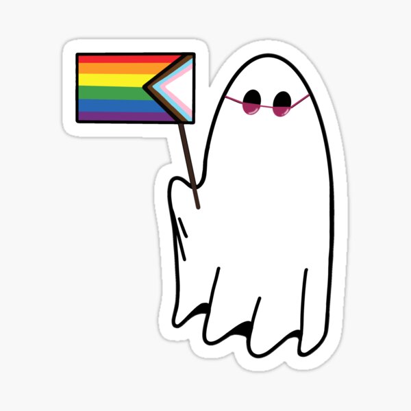 Gay Ghost Stickers for Sale