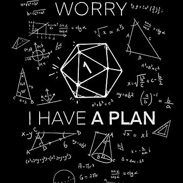 Aperçu de l'œuvre J'ai un plan! | Échec critique DnD Science de D20 de keyvei