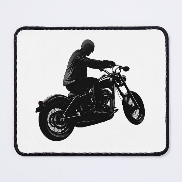 Item preview, Motorcycle rider silhouette designed and sold by Stickermagician.
