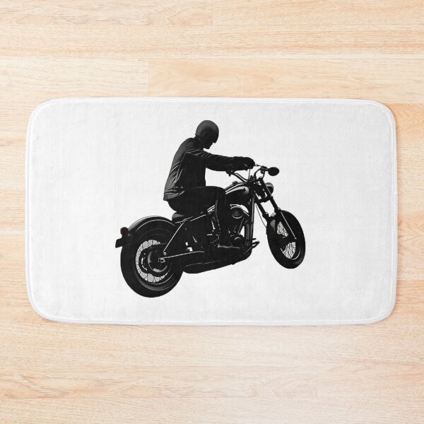 Item preview, Motorcycle rider silhouette designed and sold by Stickermagician.