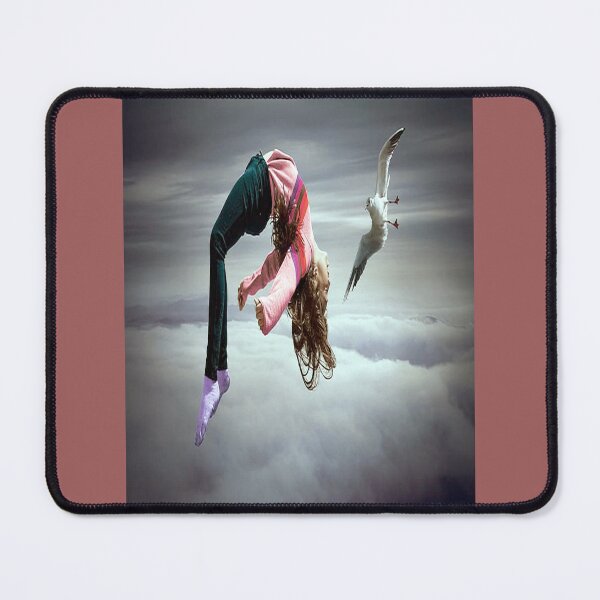 Item preview, Photoshop Art: little Girl and Seagull perform mid-air flip designed and sold by mturns57.