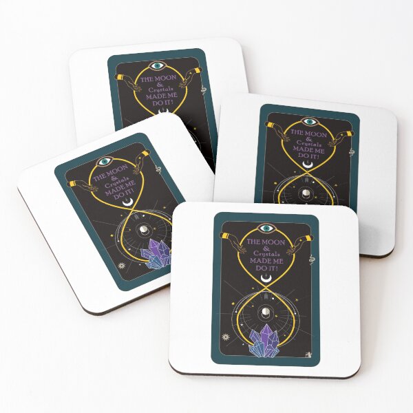 Item preview, The Moon & Crystals Made Me Do It w Infinity designed and sold by ArtDoor54.