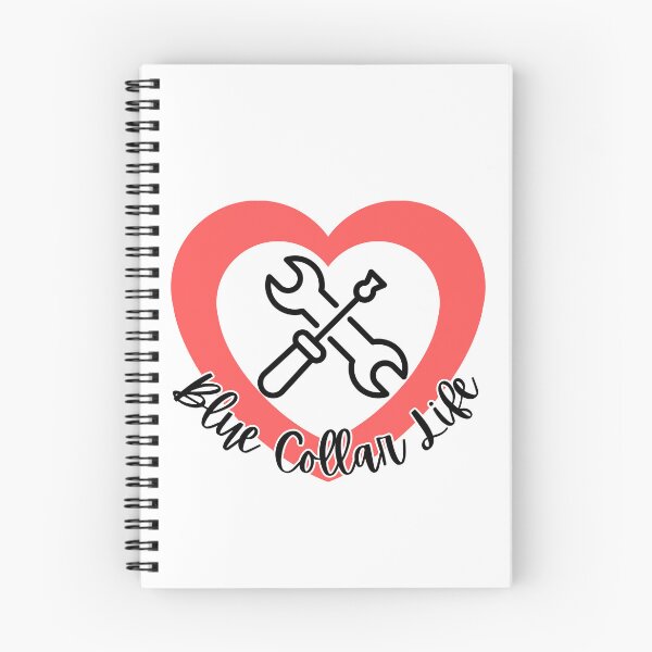 Item preview, Blue Collar Life l Red Heart designed and sold by GabbyC03.
