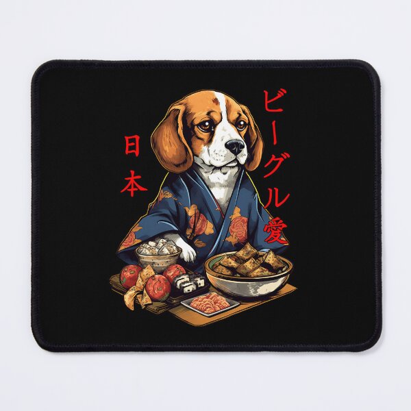 Item preview, Cute Beagle Kimono Japanese Theme Design Art Pet Dog designed and sold by MysteriousJ.