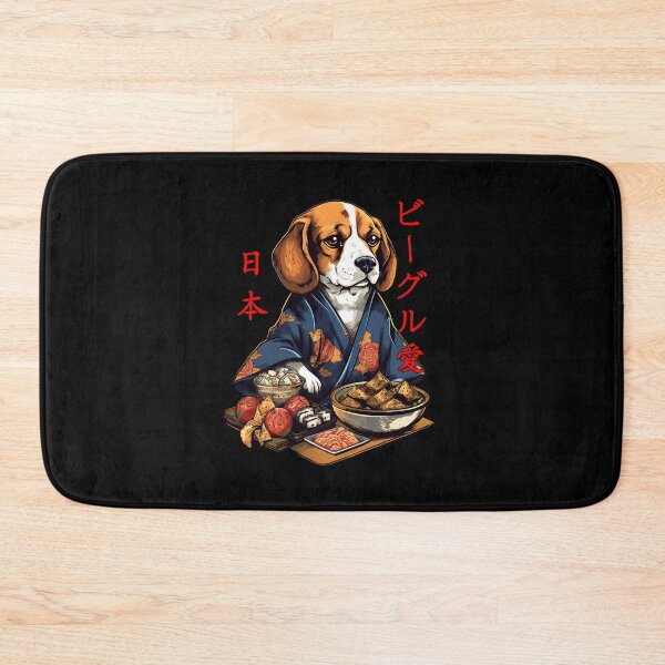Item preview, Cute Beagle Kimono Japanese Theme Design Art Pet Dog designed and sold by MysteriousJ.