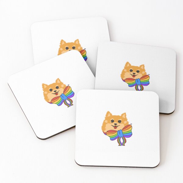Item preview, Rainbow pomeranian designed and sold by vparcarts.