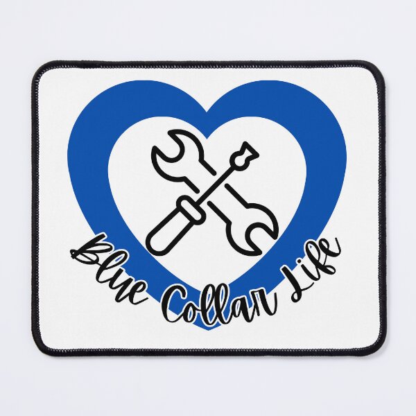 Item preview, Blue Collar Life l Blue Heart designed and sold by GabbyC03.