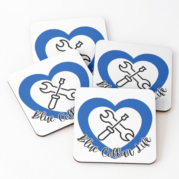 Item preview, Blue Collar Life l Blue Heart designed and sold by GabbyC03.