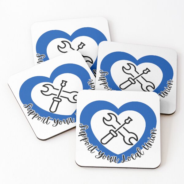 Item preview, Support Your Local Union l Blue Heart designed and sold by GabbyC03.