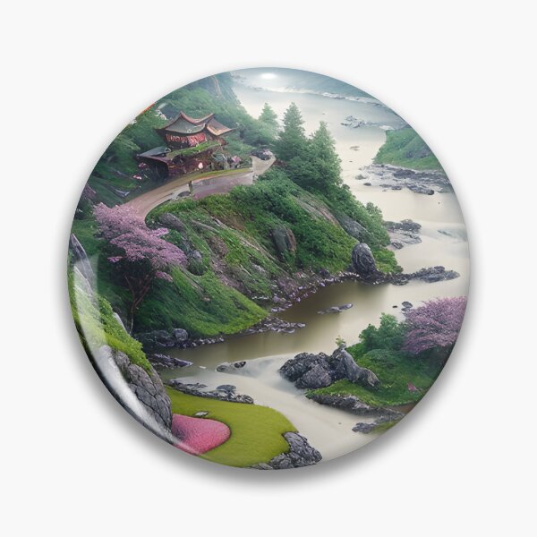 Artikelvorschau, Chinesisches Penglai-Wunderland 14 - Chinesische Malerei entworfen und verkauft von joejiing.