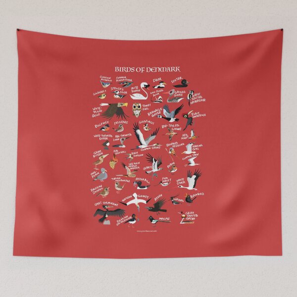 Item preview, Birds of Denmark designed and sold by Green Humour.