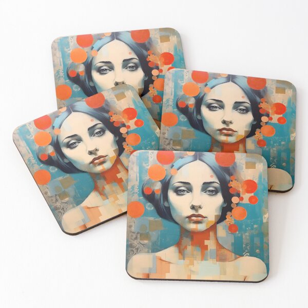 Item preview, Symbolism Portrait designed and sold by Texterns.