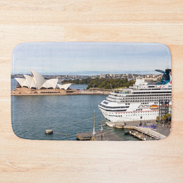 Item preview, Sydney Harbour with Opera House and Carnival Splendor designed and sold by Martin Berry Photography.