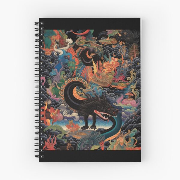 Item preview, Baku, The Dream Devourer - Japanese Mythology Artwork designed and sold by JLCableStudio.