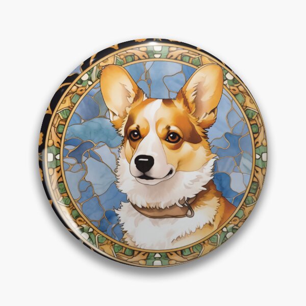 Item preview, Fancy Corgi designed and sold by leslieuresti.