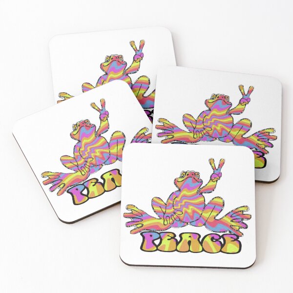 Item preview, Electrified Peace Frog  designed and sold by natnat7w.