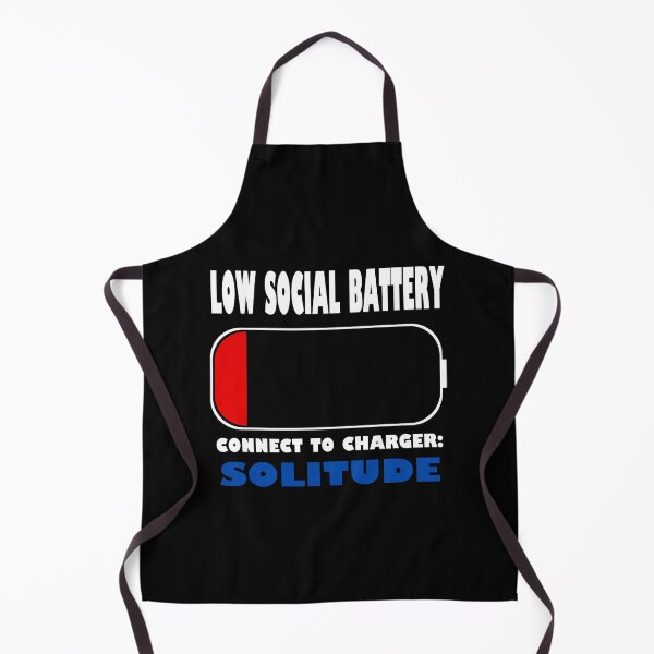 Item preview, Low Social Battery designed and sold by SatanicCandy.