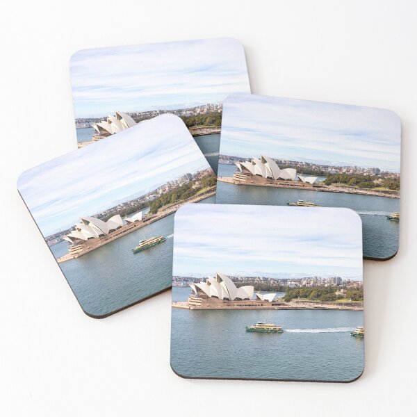 Item preview, Sydney Opera House and ferries on the harbour designed and sold by Martin Berry Photography.
