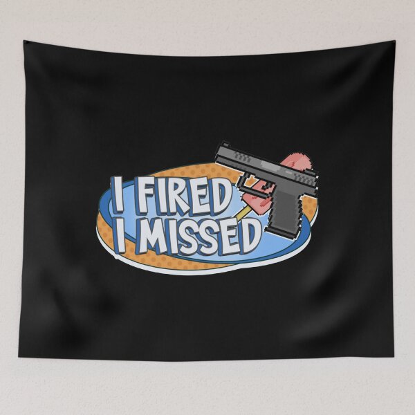 Item preview, I Fired I Missed - Game Grumps Fandom  designed and sold by HilmaKeefe.
