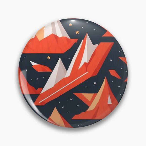 Item preview, Alpine Symphony Captivating Illustrated Mountain Pattern Designs designed and sold by mdhanim.