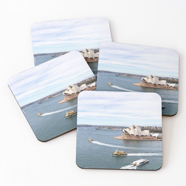 Item preview, Sydney Opera House and ferries on the harbour  designed and sold by Martin Berry Photography.