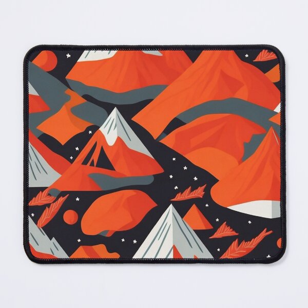 Item preview, Eternal Ridges Illustrated Repeat Patterns of Majestic Mountains designed and sold by mdhanim.