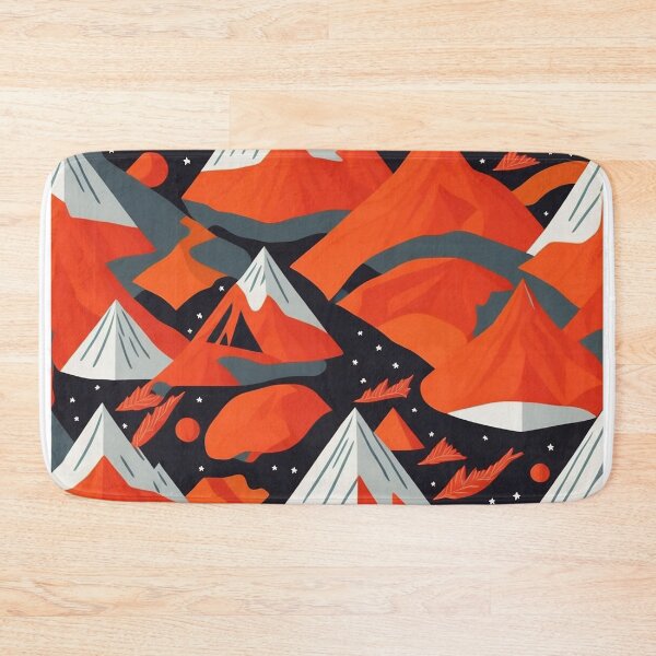 Item preview, Eternal Ridges Illustrated Repeat Patterns of Majestic Mountains designed and sold by mdhanim.