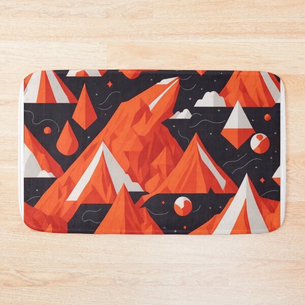 Item preview, Mountain Majesty Illustrated Repeat Patterns Inspired by Peaks designed and sold by mdhanim.