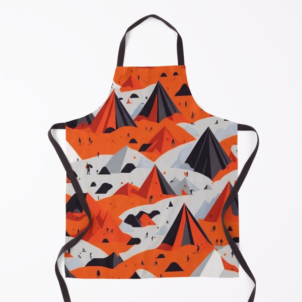 Item preview, Mountain Mosaic Illustrated Repeat Patterns Reflecting Alpine Landscapes designed and sold by mdhanim.